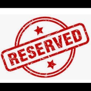 Reserved for Teresa